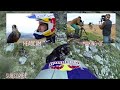 peregrine falcon hunts downhill rider with red bull channel bbc earth explore