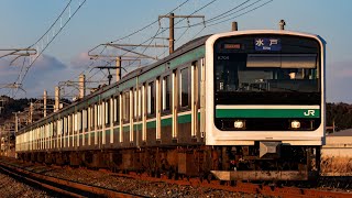 E501系K704編成　570M水戸行き