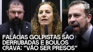 🔥Jandira detona ‘trupe’ do golpe por instigar baderna e Boulos crava: “Vão ser todos presos”🔥