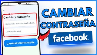 CÓMO CAMBIAR LA CONTRASEÑA DE FACEBOOK 2024 (Facíl y Rapido)