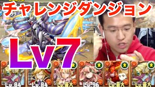 【パズドラ】クリシュナで勝ちたい！！チャレンジダンジョン Lv7に挑戦！【BEST OF 2014受賞記念】