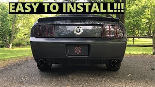 2005-09 California Special/GT500 Rear Bumper Installation - Also FIXING my EXHAUST!!!