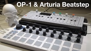 Teenage Engineering OP-1 \u0026 Arturia Beatstep