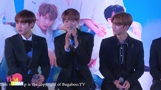 170916 WANNA ONE 1st Fan Meeting in Bangkok : WANNA Be LovEd Press Conference