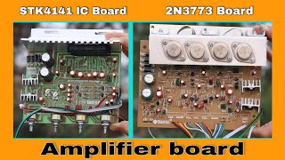 STK 4141 ic Amplifier board | 2N3773 260W Amplifier Board | Bluetooth Amplifier