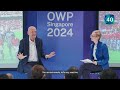 owp singapore 2024 keynote in 90 seconds with pierluigi collina legendary football referee