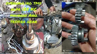 OVERHAULE TMX ALPHA 125 MAINGAY ANG TRESIRA