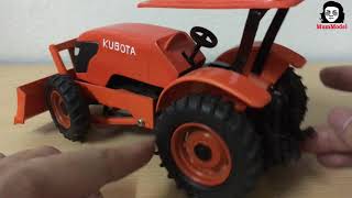 โมเดลรถไถจิ๋ว Kubota tractor 1/24 คันเดียวในโลก ขายแล้ว