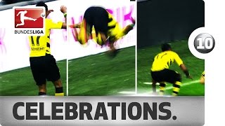 Top 10 Acrobatic Goal Celebrations