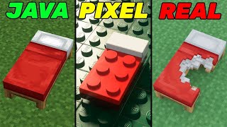 Java vs Pixel vs Real