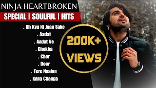 Ninja Heartbroken Jukebox | Sad Punjabi Songs | Heartbroken Playlist |Guru Geet Tracks