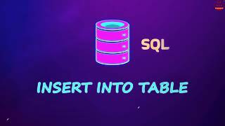 SQL INSERT INTO statement | SQL for Data Science 2025 🌟🎉