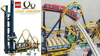 LEGO LOOP COASTER #10303: Build, Review & Placement