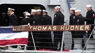 USS Hudner Commissioning Ceremony - Promo