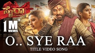 O Sye Raa Video Song (Kannada) - Chiranjeevi, Kiccha Sudeep | Ram Charan |Surender Reddy| Oct 2nd