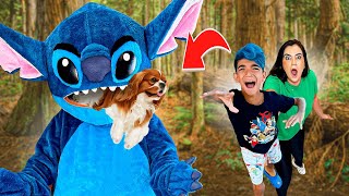 O STITCH MALVADÃO COMEU O CACHORRO DA MANU