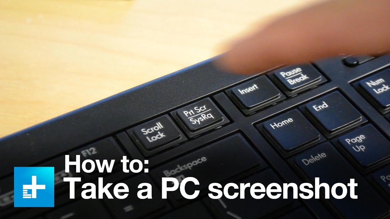 How To Take A Screenshot On A PC Or Laptop With Windows - YouTube