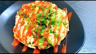 tofu rice/Double Tofu Bibimbap/simple diet recipe/ delicious cooking