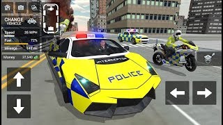 Police Car Driving Motorbike Riding - Android Gameplay FHD