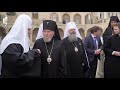 Orthodox Patriarch of Moscow prays at Apostle Bartholomew's martyrdom site