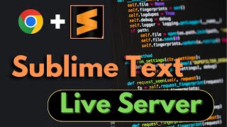 How to Make Live Preview in Sublime Text