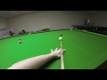 Snooker Headcam 147 Maximum Break - John Foster