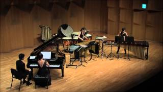 Jaejoon Ryu : Musica per Percussioni, Marimba e Pianoforte No.1 l Percussion Duo Moitie Concerts