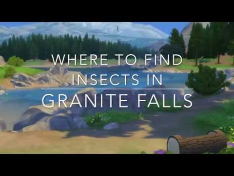 The Sims 4: Where to find insects in Granite Falls The Sims 4: Where to find insects in Granite Falls