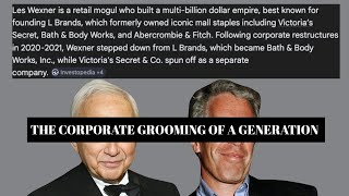Epstein and Wexner Groomed an Entire Generation - with Audrey Walters