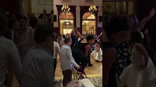 Elderly Man Looses Balance and Falls After Woman Dances on His Rollator - 1510775