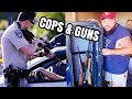 Huge safe found LOADED WITH GUNS!! COPS CALLED!! I bought an abandoned storage unit