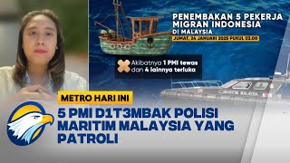 5 PMI Dit3mb4k Polisi Maritim Malaysia yang Patroli - [Metro Hari Ini]