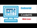 Codetorial While Loops #9