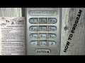 The Correct Way To Program Your Garage Door Opener Keyless Entry Pad The Correct Way