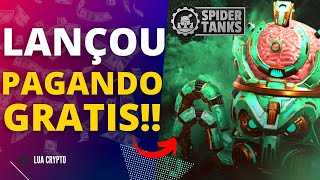 JOGO NFT SPIDER TANKS LANÇOU PAGANDO GRATIS