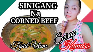 SINIGANG NA CORNED BEEF/KAKAIBANG ULAM AT TALAGANG MASARAP NA ULAM , Tips ulam