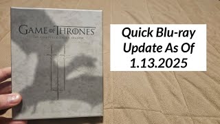 Quick Blu-ray Update As Of 1.13.2025