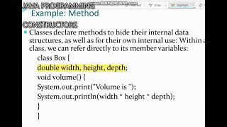 CORE JAVA PROGRAMMING TUTORIAL - PART 1 - Session 7 - Java Methods