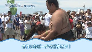 カナガワニ海♯80 どすこいビーチクリーン 海さくら in 海と日本プロジェクト 編 日本財団 海と日本PROJECT in かながわ 2018 #18