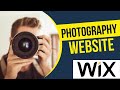 How to Create a Photography Website for Free Using Wix