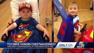 Toy drive held in memory of Greater Cincinnati boy who died of pediatric cancer