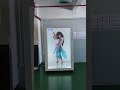 human size 86 inch transparent lcd touchscreen holo box