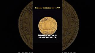 Antigua moneda masónica #elpreciodelahistoria #curiosolee #antiguedades #historia #historychannel