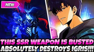 *THIS SSR WEAPON IS ABSOLUTELY BUSTED!* IT COMPLETELY DESTROYS IGRIS (Solo Leveling Arise Gameplay)