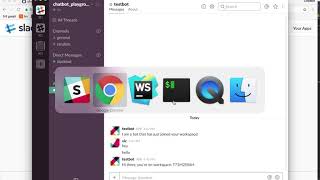 Slack chatbot tutorial Botkit + NodeJS