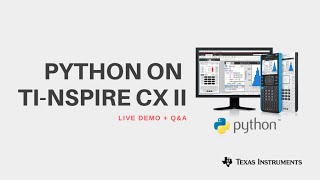 How To Start Programming With Python on TI-Nspire CX II Graphing Calculators