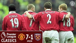 Premier League Classic | Manchester United 7-1 West Ham | 1999/00