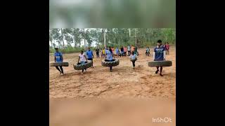 Tyre running Traning //Trishakti physical Academy//#army