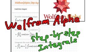 Solve Integrals Step by Step with Wolfram Alpha! Amazing!