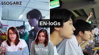 ENHYPEN (엔하이픈) Ssogariz Unit [EN-loG] + Jay's US Vlog Reaction